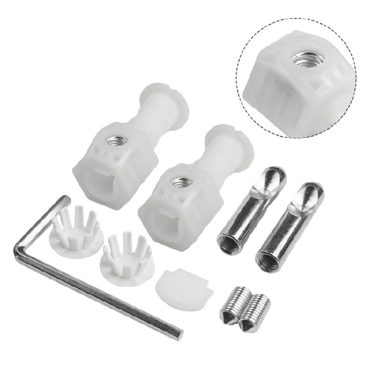 Toilet Hanging Screws Wall Hung Toilet Fixing Bolts Toilet Bowl Accessory Connector Tool Fittings Easy Installation