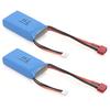 RC Li-Po Battery 7.4V 1500mAh 25C 2S Rechargeable with T Plug for RC Drone Car Boat Helicopter