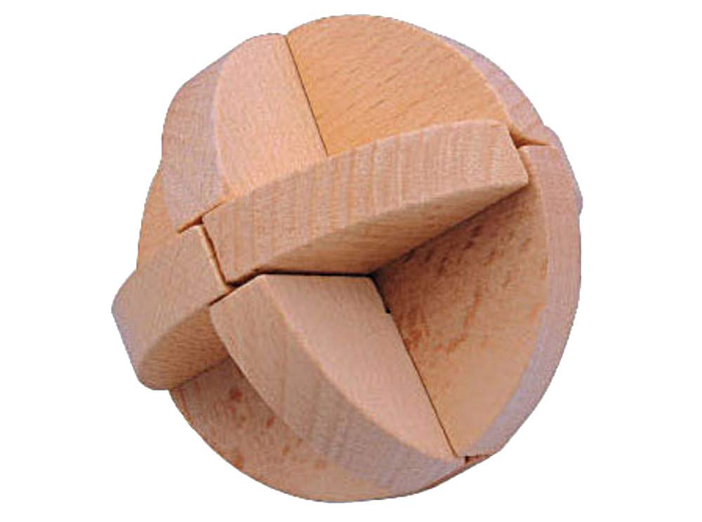 Doyusha Wooden 3D Puzzle, Blue Box of the Genius, Set of 6, 1 of Each