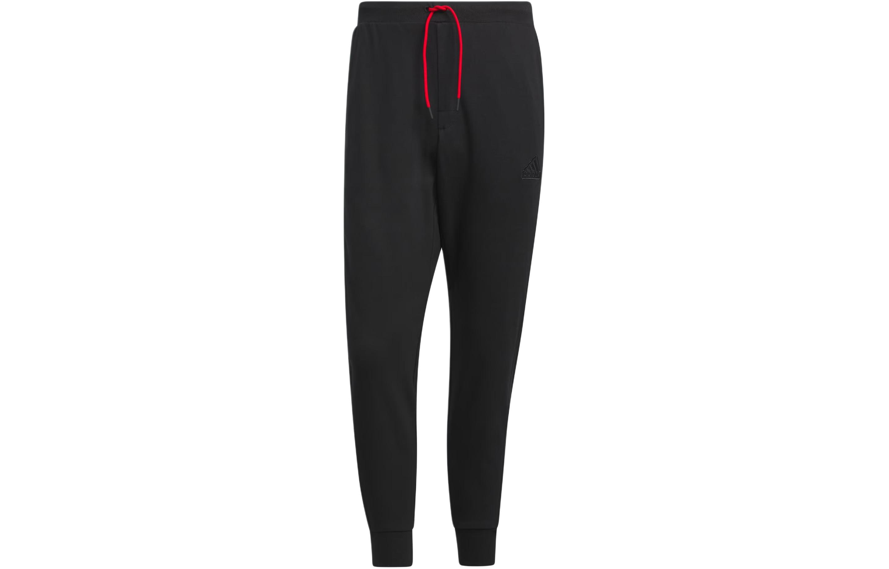 Adidas Трикотажные брюки мужские Черный IT3985 S