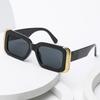 Ins Popular Fashion Square Sunglasses Women Retro  Designer Jelly Color Shades UV400 Men Gradient Sun Glasses