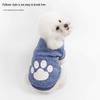 Cozy Pet Fleece Hoodie for Dogs and Cats - Autumn/Winter Sweater