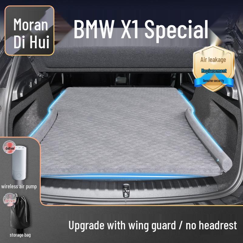 2024 BMW X1 Inflatable Car Mattress: Rear Trunk & Seat Sleep Pad