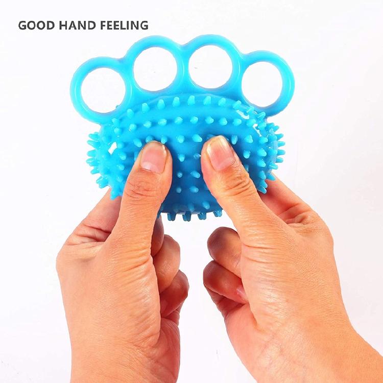 Hand for Palm Relief Strengthener Squeeze Grip Ball Recovery Finger Exerciser To