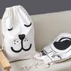 Cartoon High Capacity Drawstring Storage Bucket Folding Laundry Basket Toy Storage Bag Household \n Quilts Bed Sheets Organizer