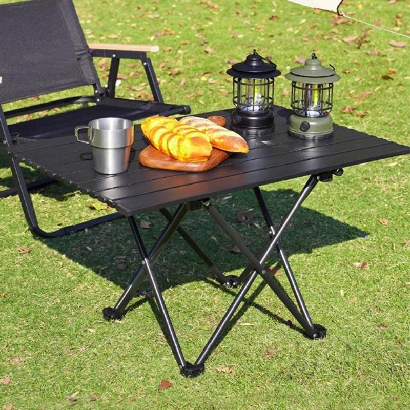 Ultralight Portable Folding Camping Table Foldable Outdoor Dinner Desk High Strength Carbon Steel For Garden Party Picnic Bbq