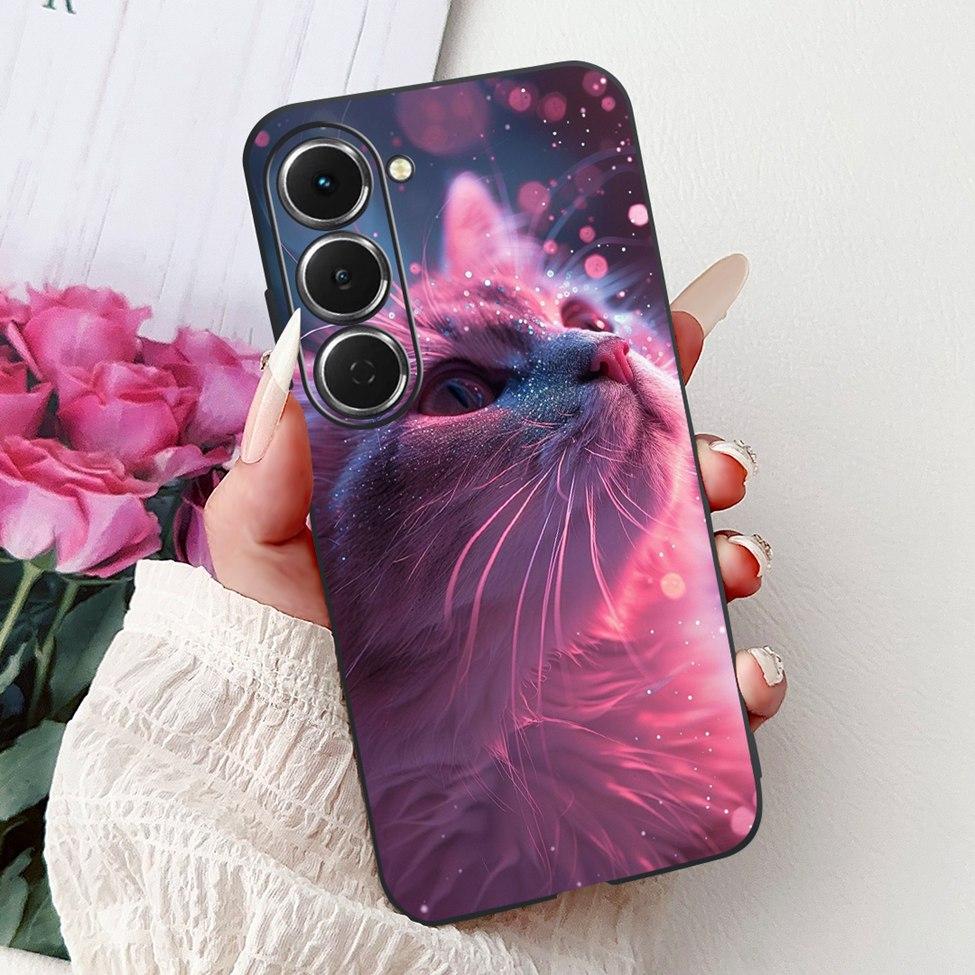 Casing For Tecno Spark 40Pro KM6 Cover For Techno Spark 40 Pro Case Silicone Luxury Butterfly Love Fashion Flowers Cool Painted