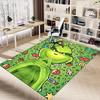 Grinch Christmas Holiday Festive Carpet For Playroom Bedroom Living Room Sofa Home Decor Kids Game Area Rug Nonslip Floor Mat
