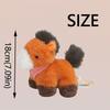 Fluffy Horse Stuffed Animal Horse Soft Plush Toy Doll Zodiac Horse Plush Toy  Chinese Zodiac