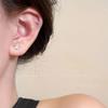 Accessible Luxury Medical Titanium Steel Flash Hua Zi Female Magnetic Ear Studs
