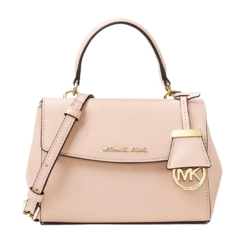 MICHAEL KORS Ava Retro Vienkrāsas Pārlocīta