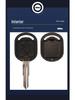 3-Button Shell for Older Chevrolet Buick Remote Key