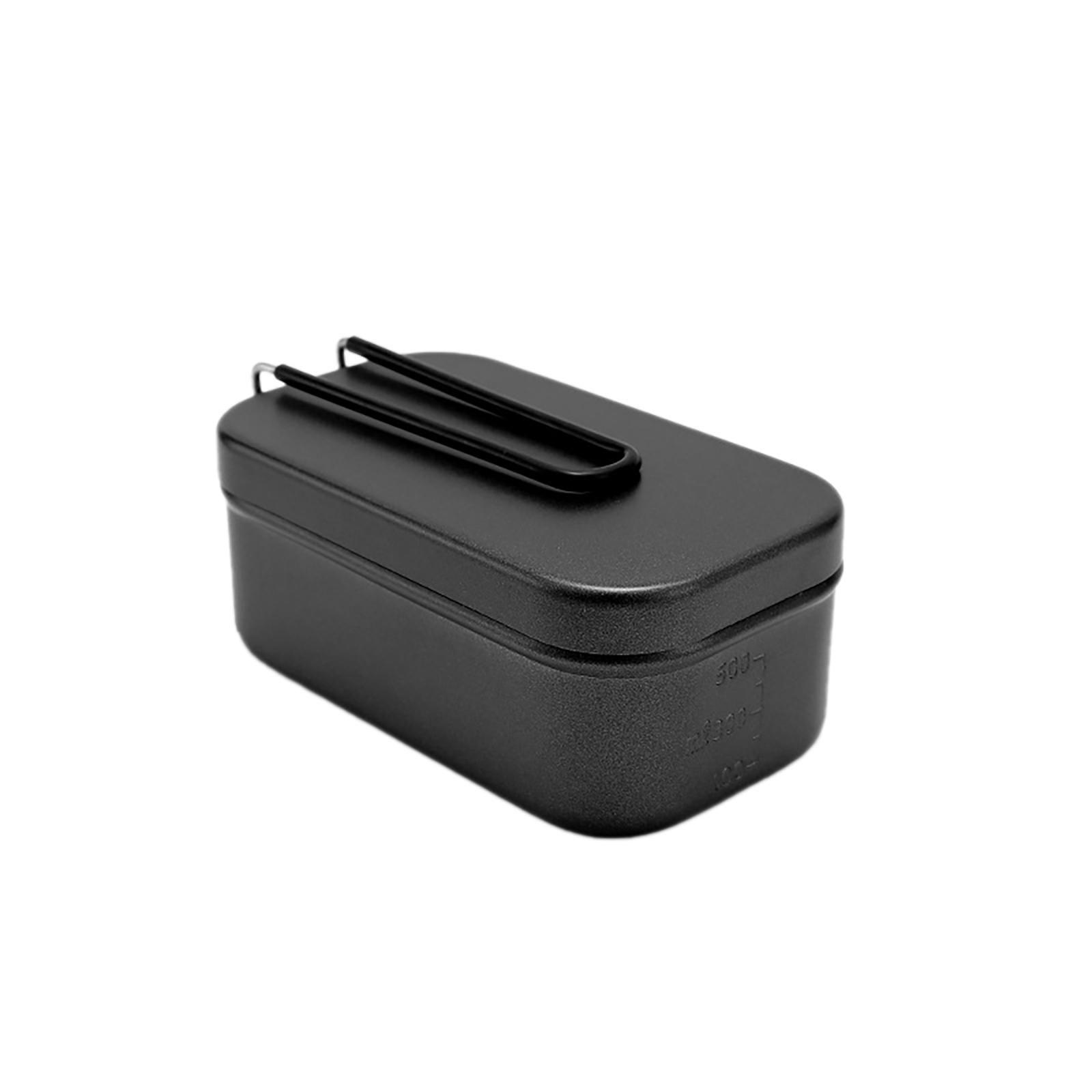 

Aluminum Lunch Box Leakproof Outdoor Insulated Lunch Box With Handles Food Container Travel Camping Food Containe 0.8L#0