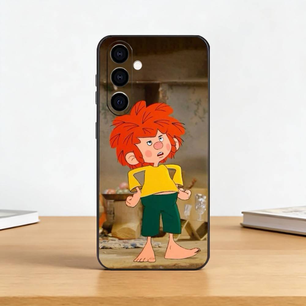 M-Meister E-Eder und Sein Pumuckl Phone Case For Samsung Galaxy A73,A72,A71,A70,A53,A52,A51,Soft Silicone Black Cover