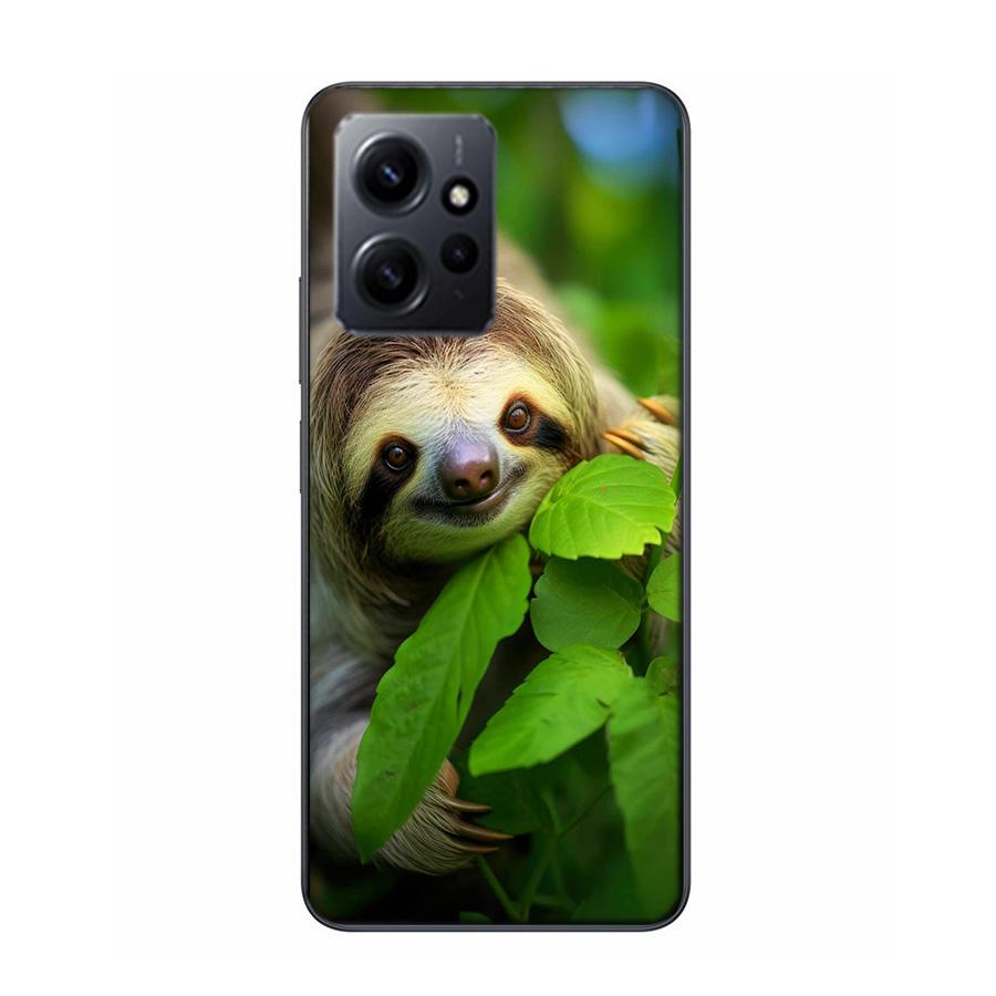 

Cute Sloth Phone Case For Redmi 12 13C 12C 15C 9 10 10C Note 13 Pro Plus 14 15 Pro 9T 9C 9A TPU Soft Cover Clear Cell Cases Shoc Redmi Note 14 5G