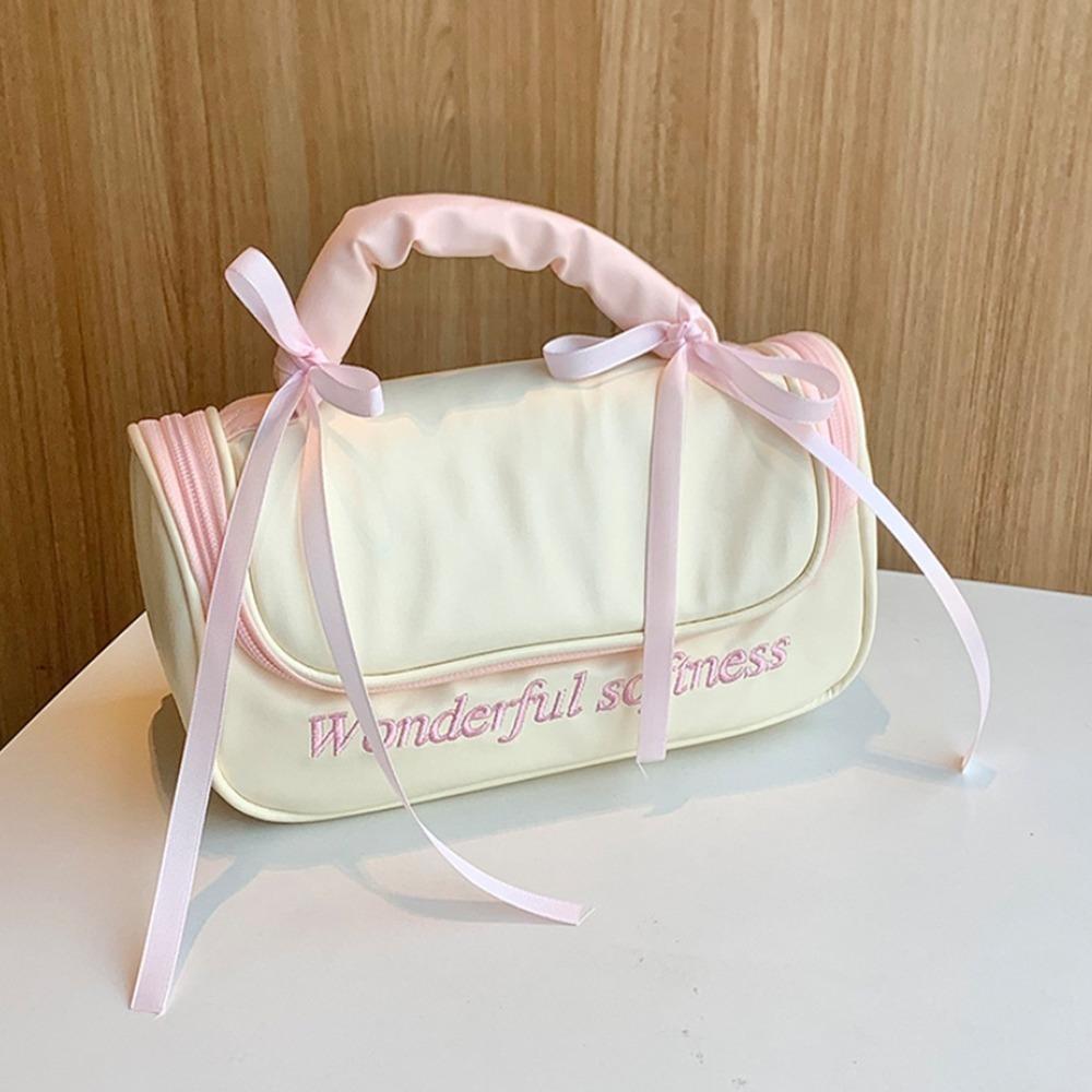 Ballet Style Large Capacity Toiletry Ba Waterproof Washing Storage Bag Women's Makeup Bag  Travel