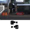 For Hummer H2 2003-2009 ABS Black/Silver Car Exterior Mirror Cover Mirror Protection Trim Cover Sticker Car Accessories