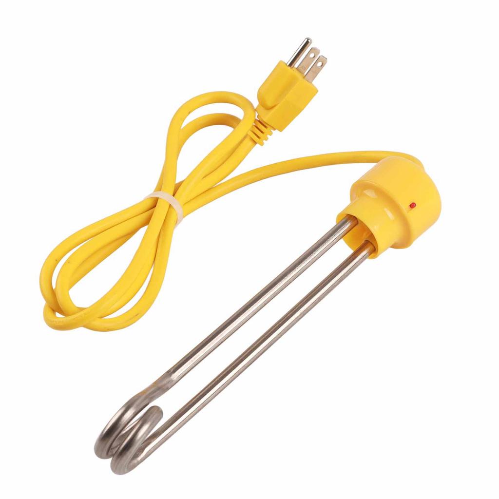 1000W Portable Stainless Steel Immersion Water Heater for Heating Coffee Tea Drinking 1.5m