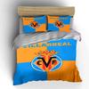 "Villarreal CVF Bedding Set" Bedding Duvet Cover Set Duvet Cover Pillowcases  (1 * Duvet Cover 2 * Pillowcases, without duvet insert)