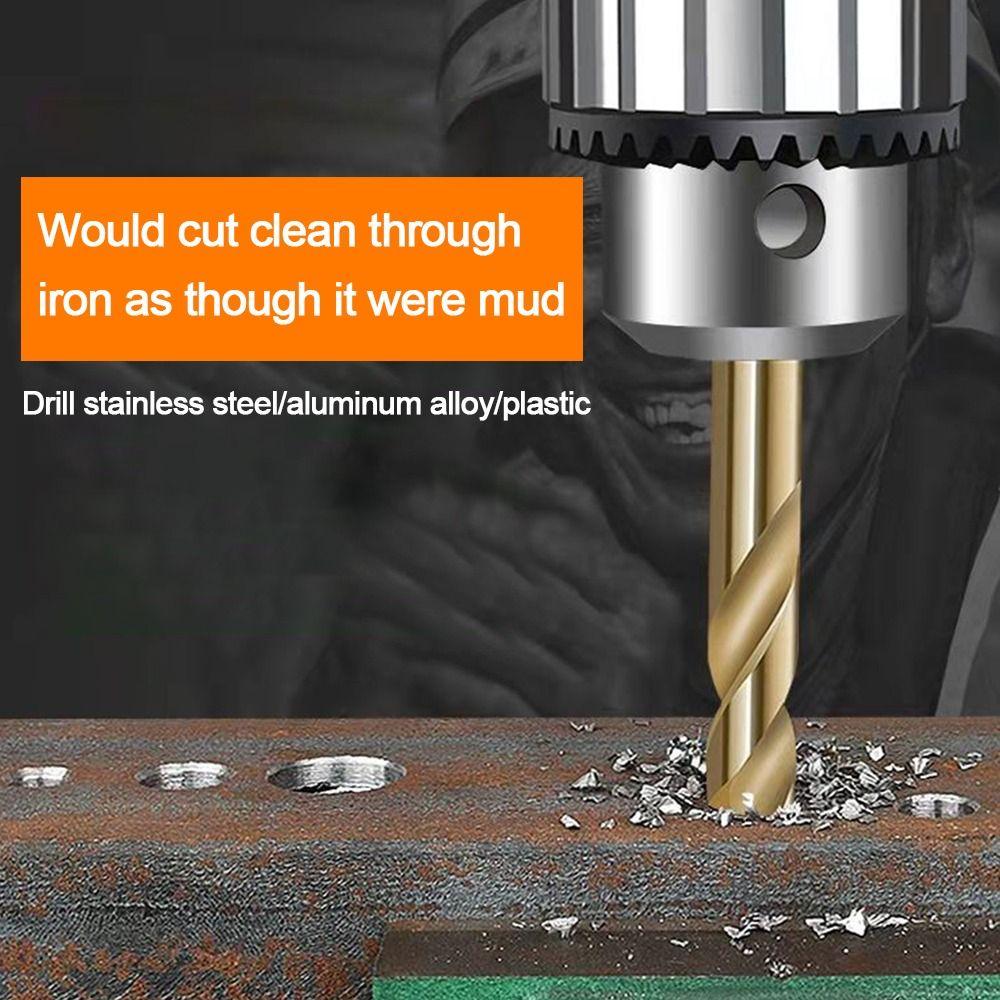 Metal Hole Cutter Tools Cobalt Coated Drilling Tools Drills Punch Tools Twist Drill Bit Double Head