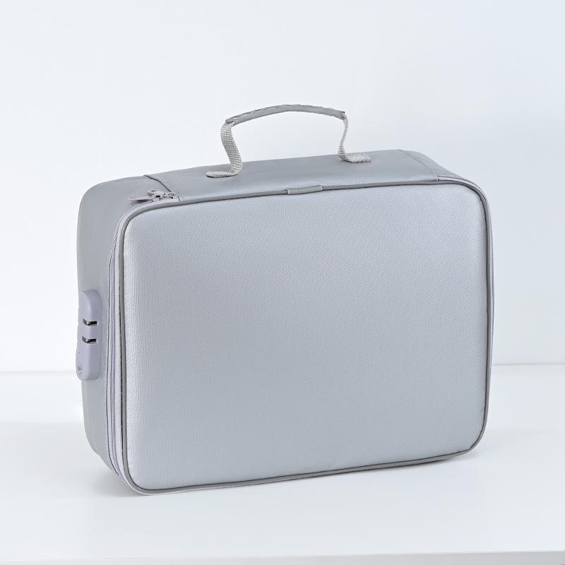 Fireproof & Waterproof Large-Capacity Document Storage Bag