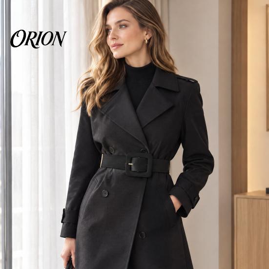 Waist Decor Fabric Covered Cincher with Square Buckle, Belt for Formal Coat Accessory Women, Adjustable Perforated Decorative Windbreakers Coats