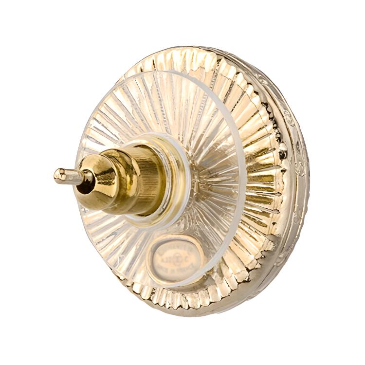 Chanel 22C Early Spring Double C Resin Stud Earrings Women earrings Black AB7775-B07472-NG629