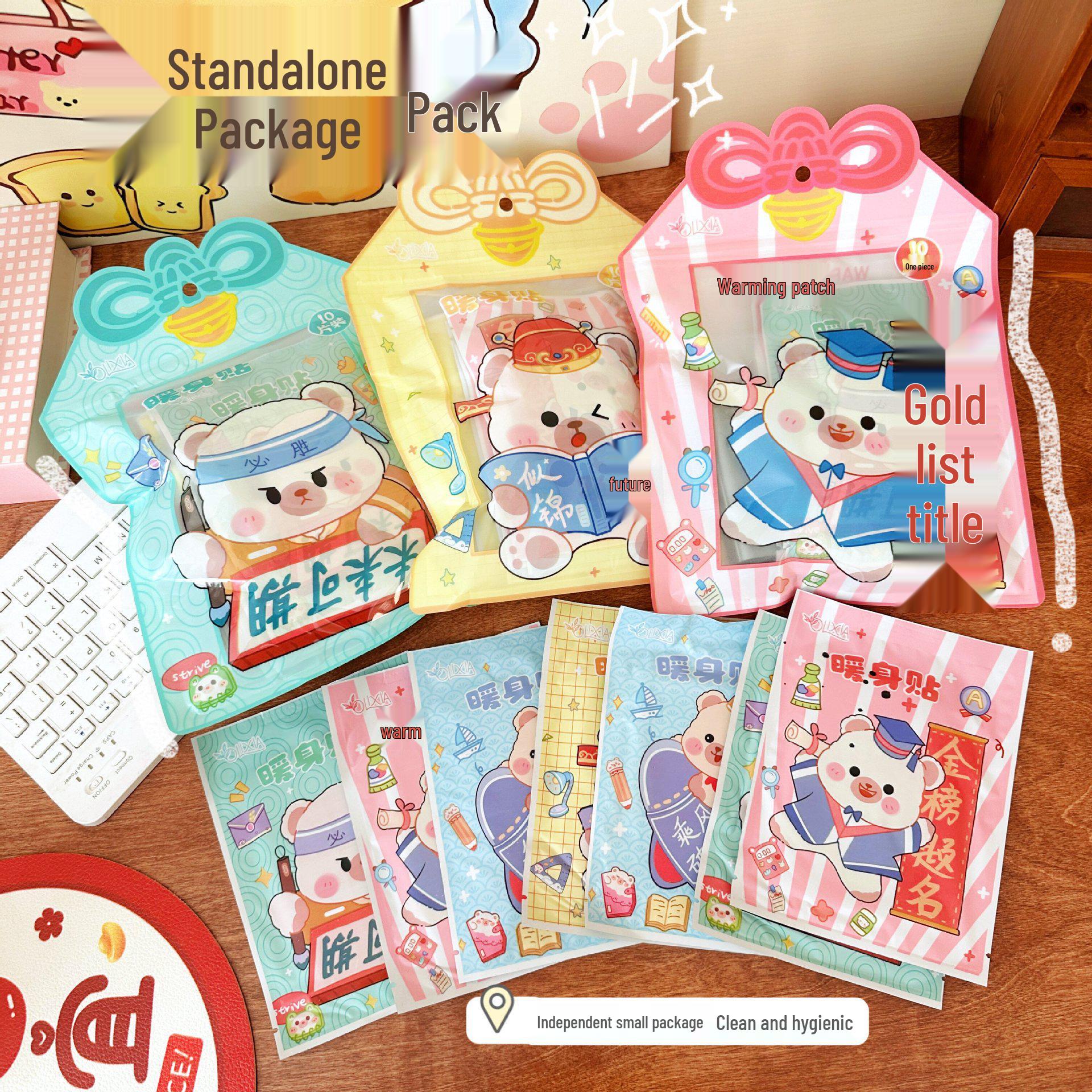 

Cute Disposable Cartoon Hand Warmer - Self-Heating for Winter Cold Protection
