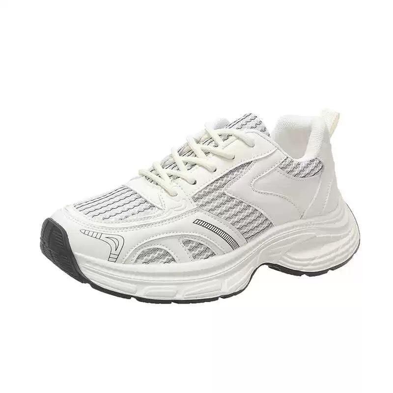 Burgundy platform super soft dad shoes women's spring and autumn 2025 new versatile shoes children's autumn fashion casual shoes