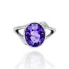 Natural Amethyst Handmade Ring, 925 Silver Gemstone Jewelry, Birthstone Ring