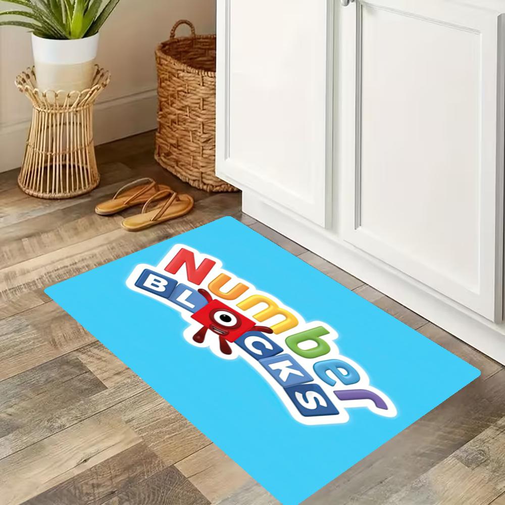 Numberblocks Kitchen Carpet Nonslip Floor Mat Ideal For Indoor And Outdoor Entryway Door Mat Laundry Room Bathroom Foot Mat