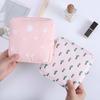 Simple Pattern Sanitary Pad Pouch Lovely Organizer Purse Napkin Storage Bags