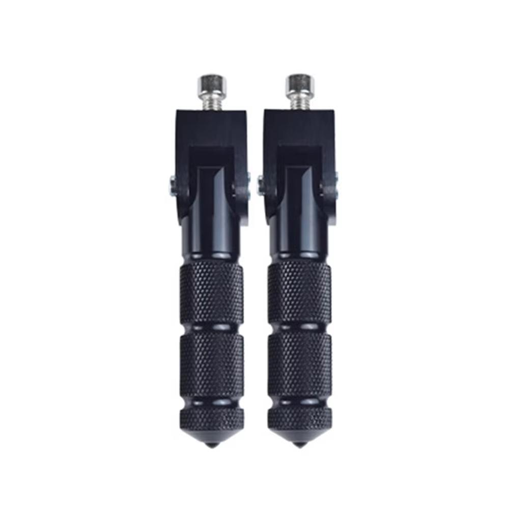 Motorcycle Folding Footrests Mid-Section with Front and Rear Pedals Made from Aluminum Alloy for Long-Lasting Use