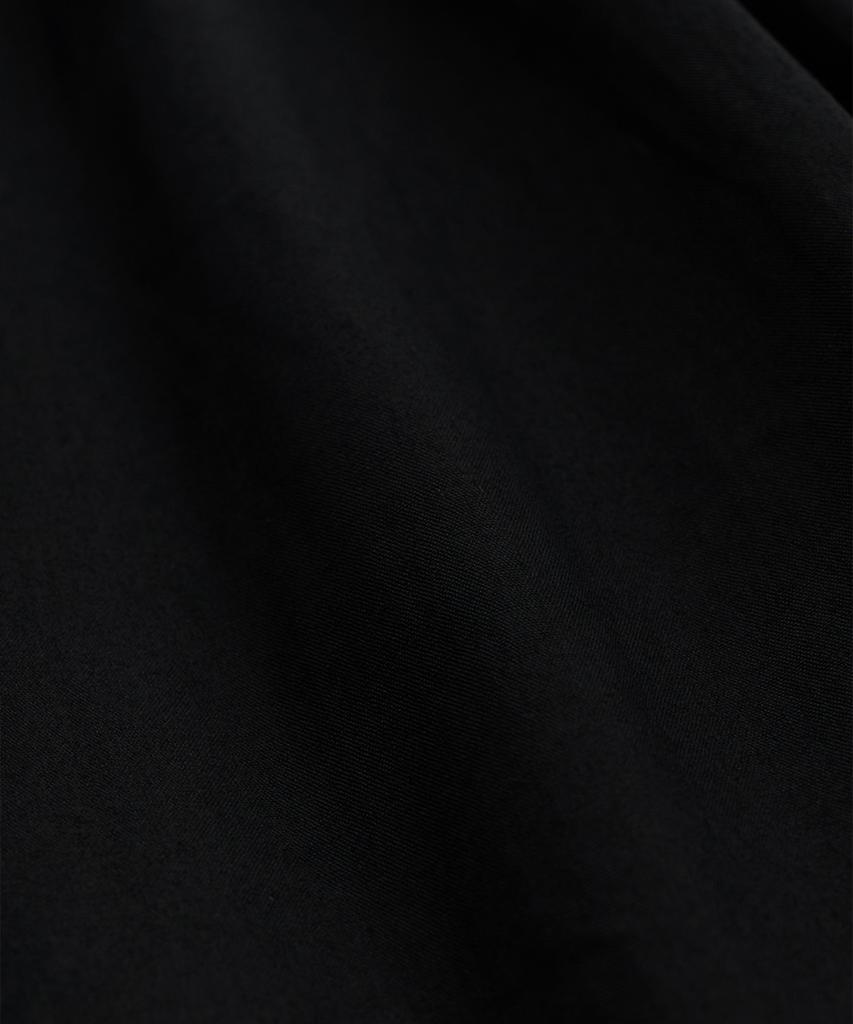 J By Lara Banding Detail Balloon Mini Skirt_Black
