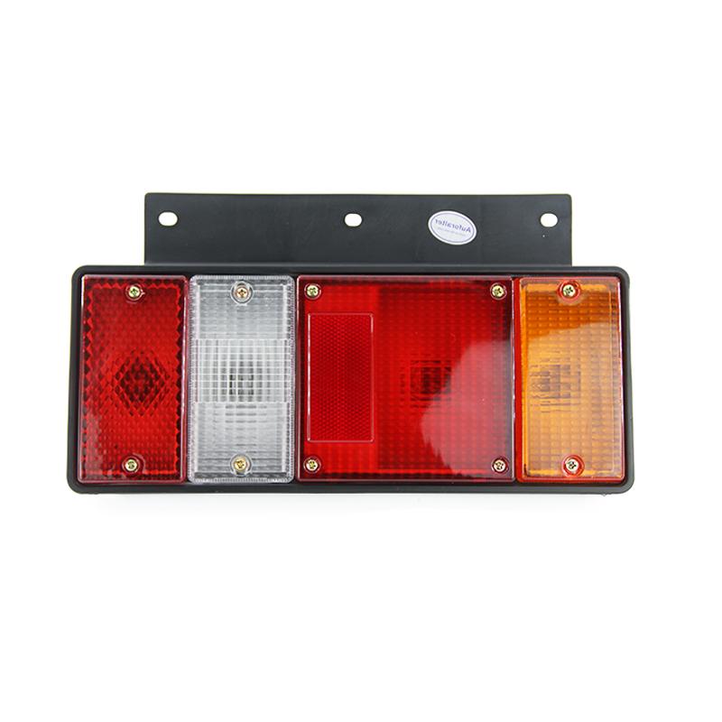 

For Isuzu NPR ELF NKR NHR NLR 1987- Truck Rear Bumper Tail Parking Brake Light Warming Signal Reflector Lamp 1Pc Right