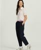 MONDAYFLOW Cotton Comfort Baggy (Belt)_Dark Navy