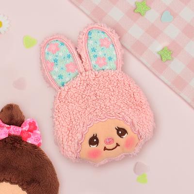 [Monchhichi] Monchhichi Sakura Tick-Tock Coin Purse_Chimutang Pink