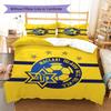 Maccabi Tel Aviv F.C Pattern Bedding,Quilt Set Quilt Cover Pillowcase Home Birthday Gift(1 * duvet cover + 2 * pillowcase, without core)