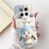 Pour Honor Magic 7 Lite 7 Pro Magic7 Coque de téléphone Magic 5 Lite 6 Lite Housse arrière Silicone Liquide Souple Funda Animaux Mignons Dessin Animé