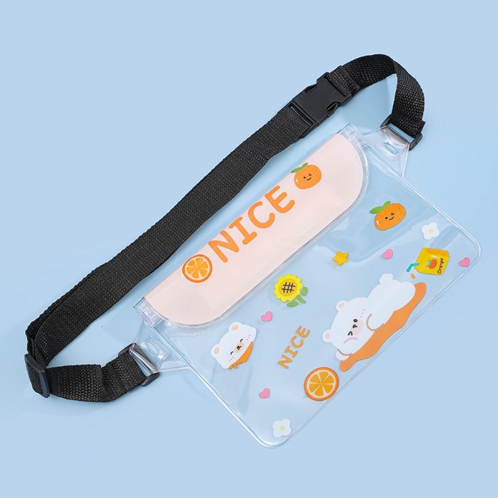 

Portable Phone Waterproof Bag Fashion Shoulder Bag Protection Bag Phone Case Beach оранжевый