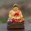 Thailand Women God Figurine Colored Plated Resin Home Putting Collective Wealth Statue