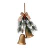 Festive Decor Christmas Bell Decoration Christmas Celebration Burlap And Metal Material Comfortable Atmosphere