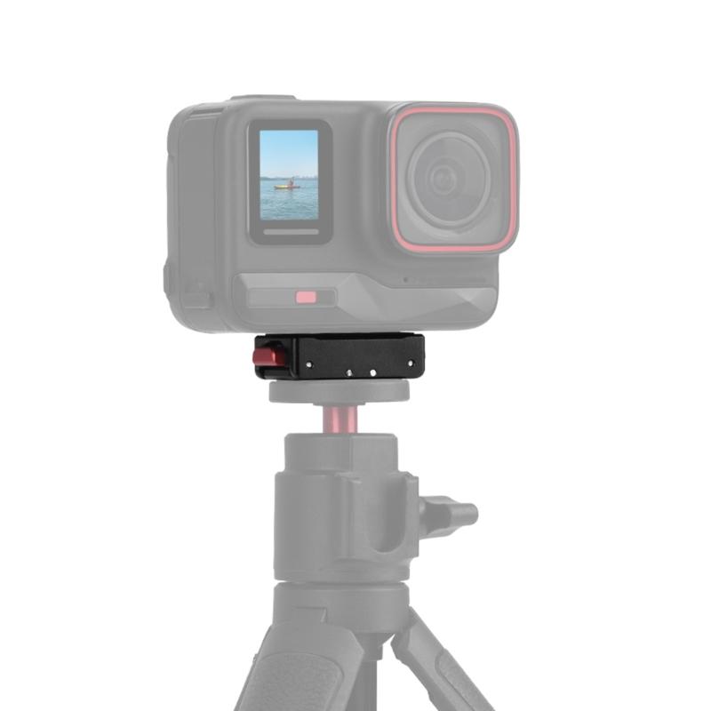 Magnetic Mounting Bracket For 1/4 Tripods Accessories Aluminum Construction Foldable Quick Detach