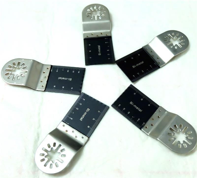 Multi-Function Reciprocating Saw Blade for Metal, Plastic, Woodworking, and Bimetal, 34mm.