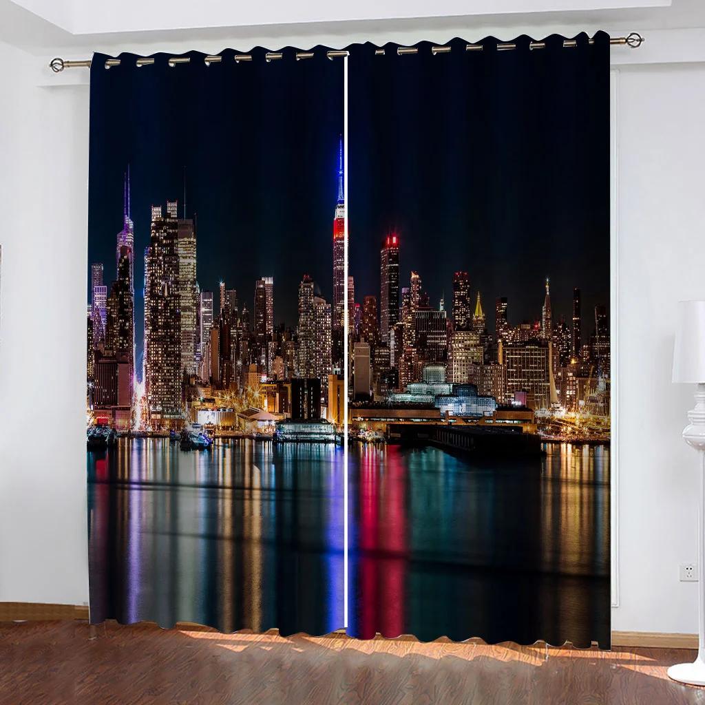 High Shading Curtains Angel Architecture Monuments Sadness Gothic Mysticism Theme Greek Artwork Thick Material Drape Light Blocking Made Of Polyester
