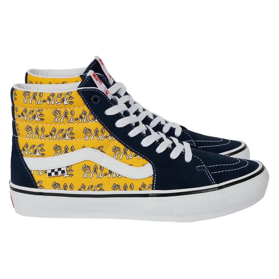 Vans Palace X Vans SK8 HI Shroom Pack 'Black Yellow' VN0A4BWBA8L