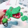 Crocodile Biting Hand Game Keychain - Innovative Cartoon Toy for Kids