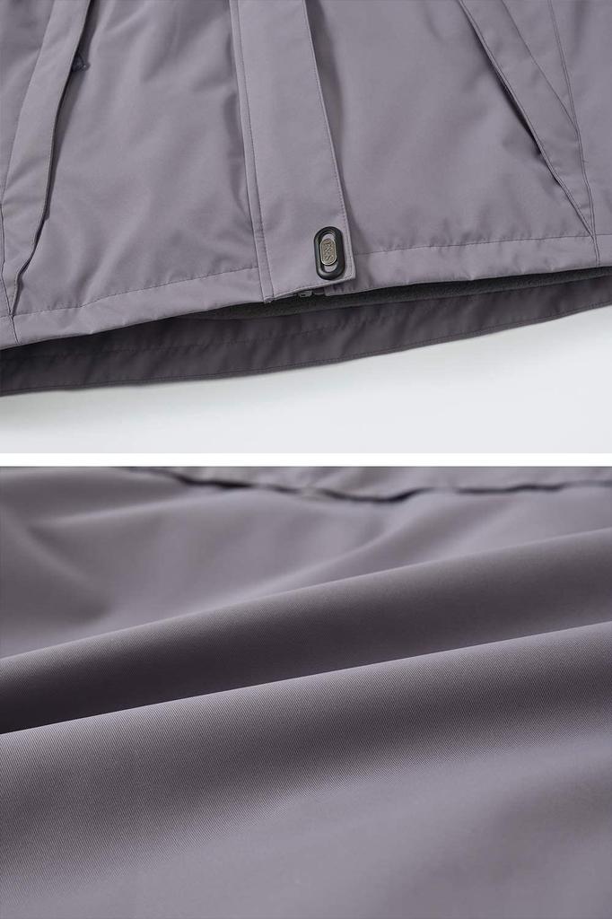 Outdoor Fleece Bergsteigen Berg Kaltes Wetter M [Gopune] Damenjacke, Futter, Parka, Windjacke, Oberbekleidung, 3-in-1-Mantel, Kleidung, Mädchen,