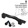 Aluminum Alloy Disc Brake Converter Adaptor a/B Pillar Adaptor Bracket  140mm 160mm 180mm 203mm