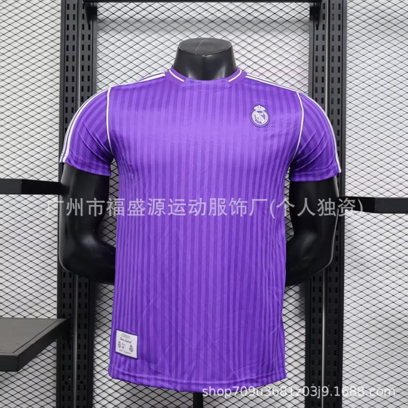 2526 Football Uniforms Jerseys Real Madrid Arsenal Chelsea Bayern Paris Short-sleeved Casual Suits
